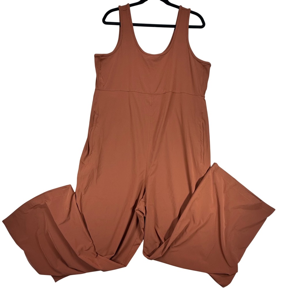 Athleta Rust Jumpsuit
